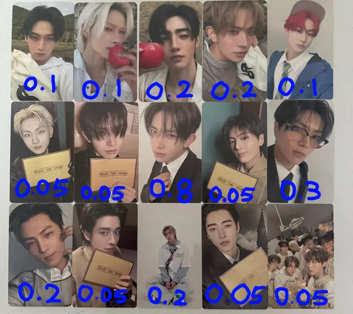 엔하이픈, 보넥도, 세븐틴 포카판매