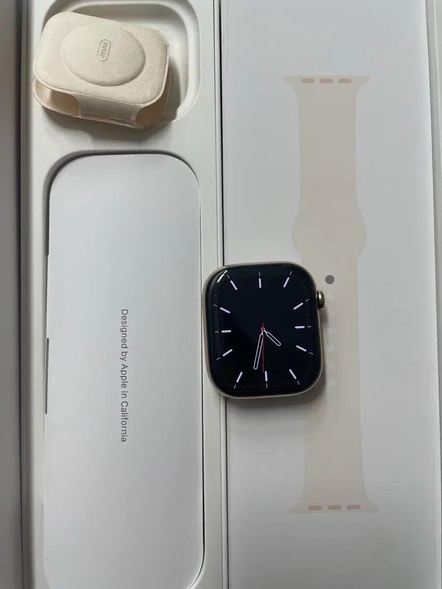애플워치10티타늄 46mm SS급 풀구성