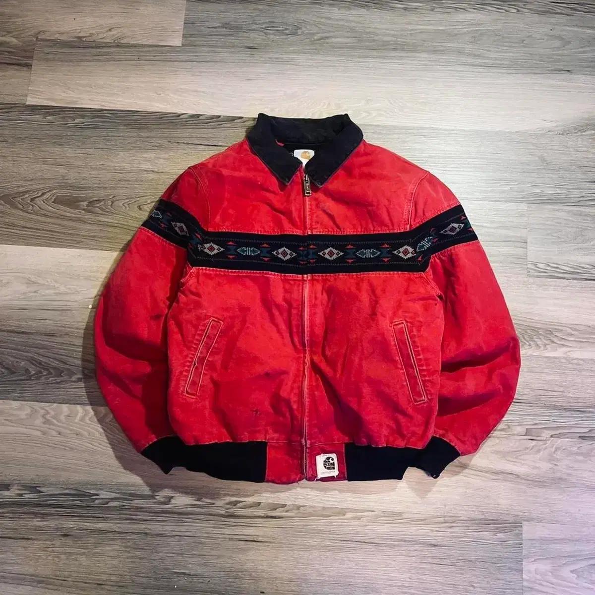 90s 칼하트 J77 아즈텍 산타페 자켓