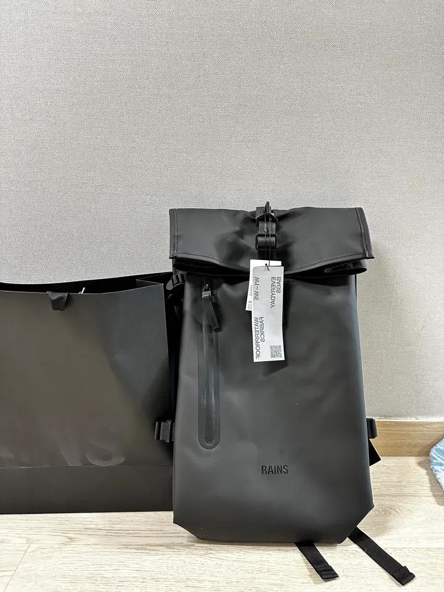 남자백팩 대학생 직장인가방 RAINS 덴마크 명품브랜드 새것!