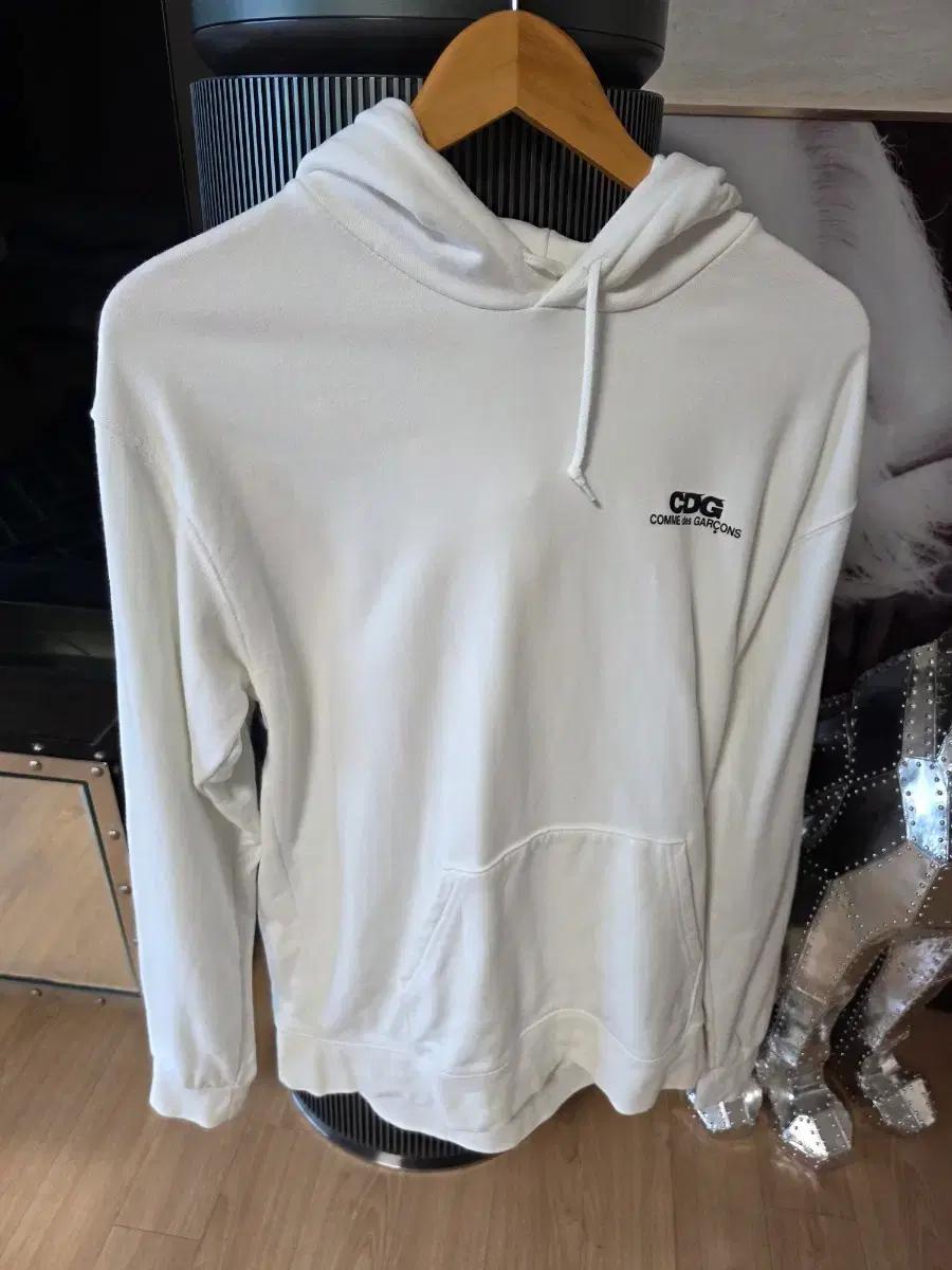 cdg 꼼데가르송 후드 xl 정품