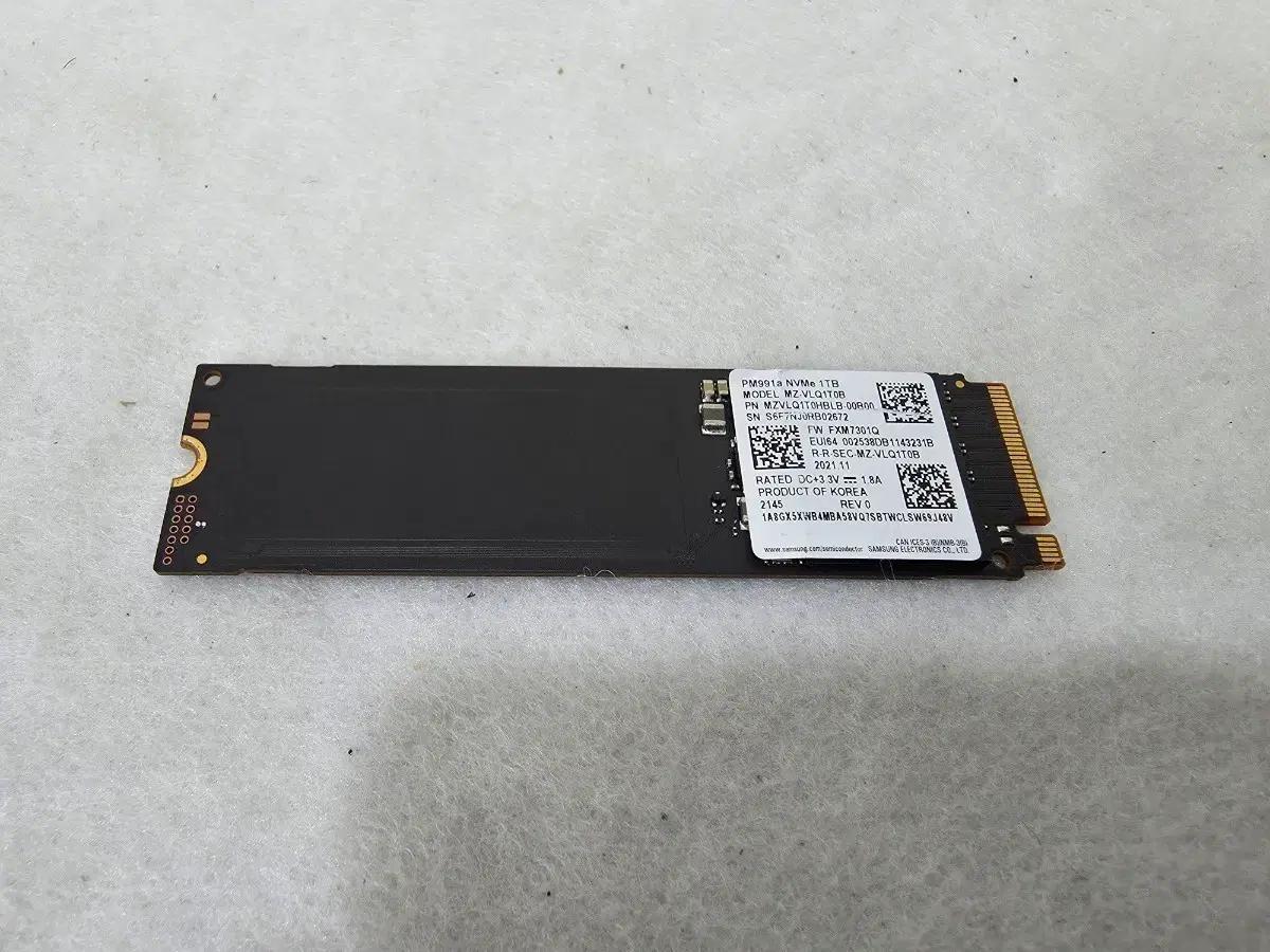 [1TB] 삼성전자 PM991a M.2 NVMe SSD 1TB