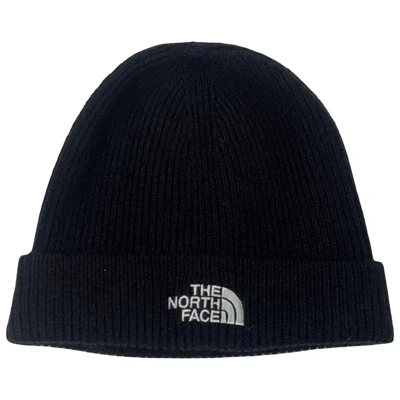 THE NORTH FACE 자수 로고 비니 블랙
