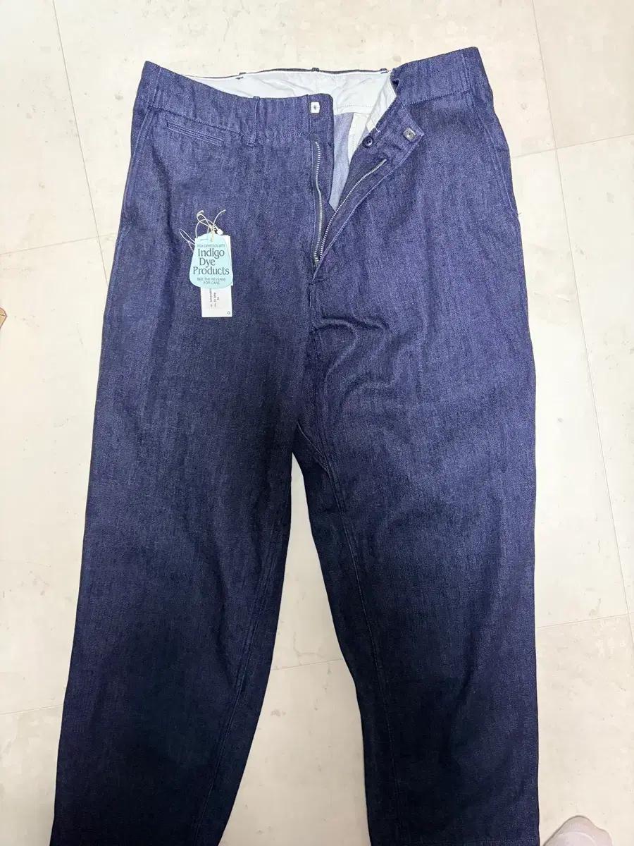 나나미카 와이드 인디고 Pants 34 S25SC085E ID)
