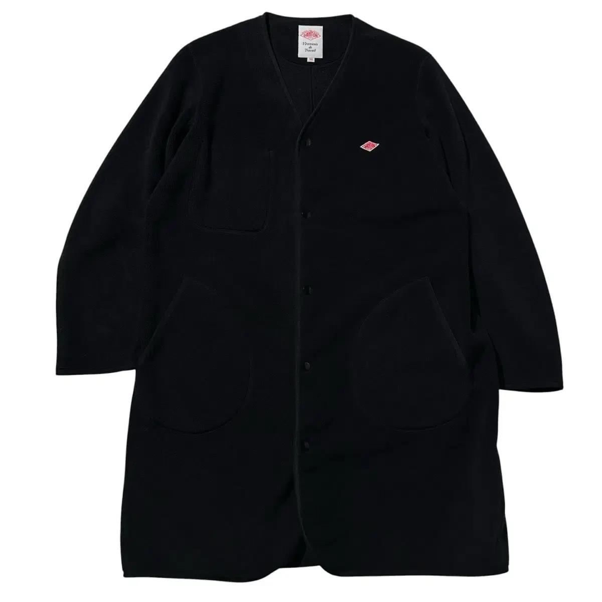 [여M-L] 22fw Danton 단톤 카라리스 플리스 롱 자켓