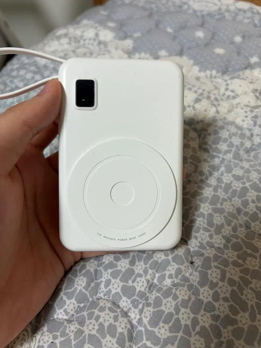 15W 맥세이프 보조배터리 10000mAh 화이트
