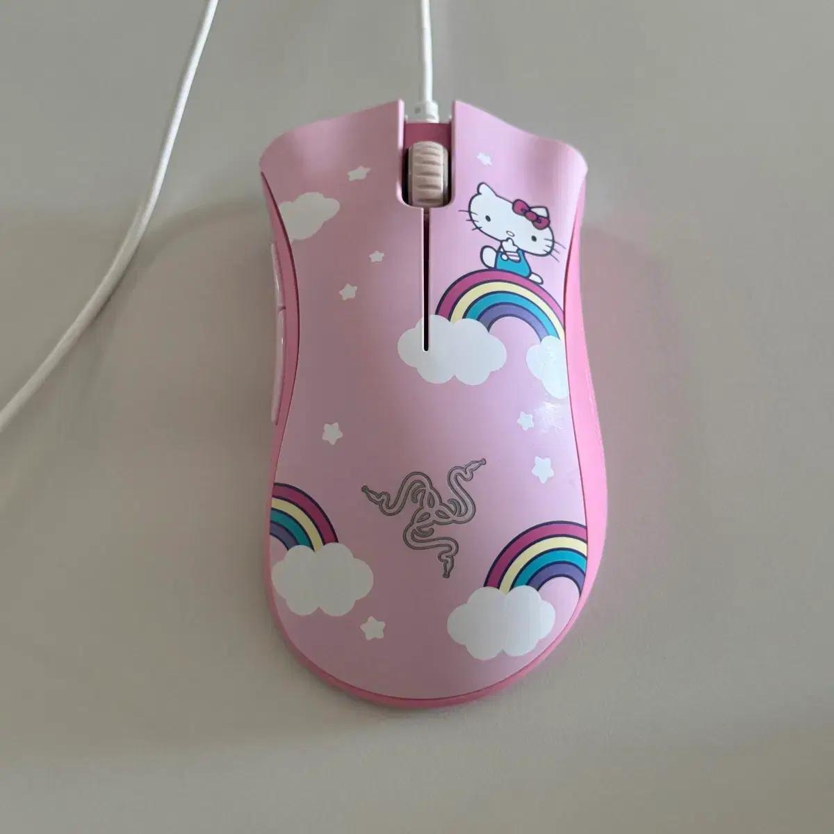 Razer 레이저 키티 마우스 산리오 마우스 게이밍 마우스