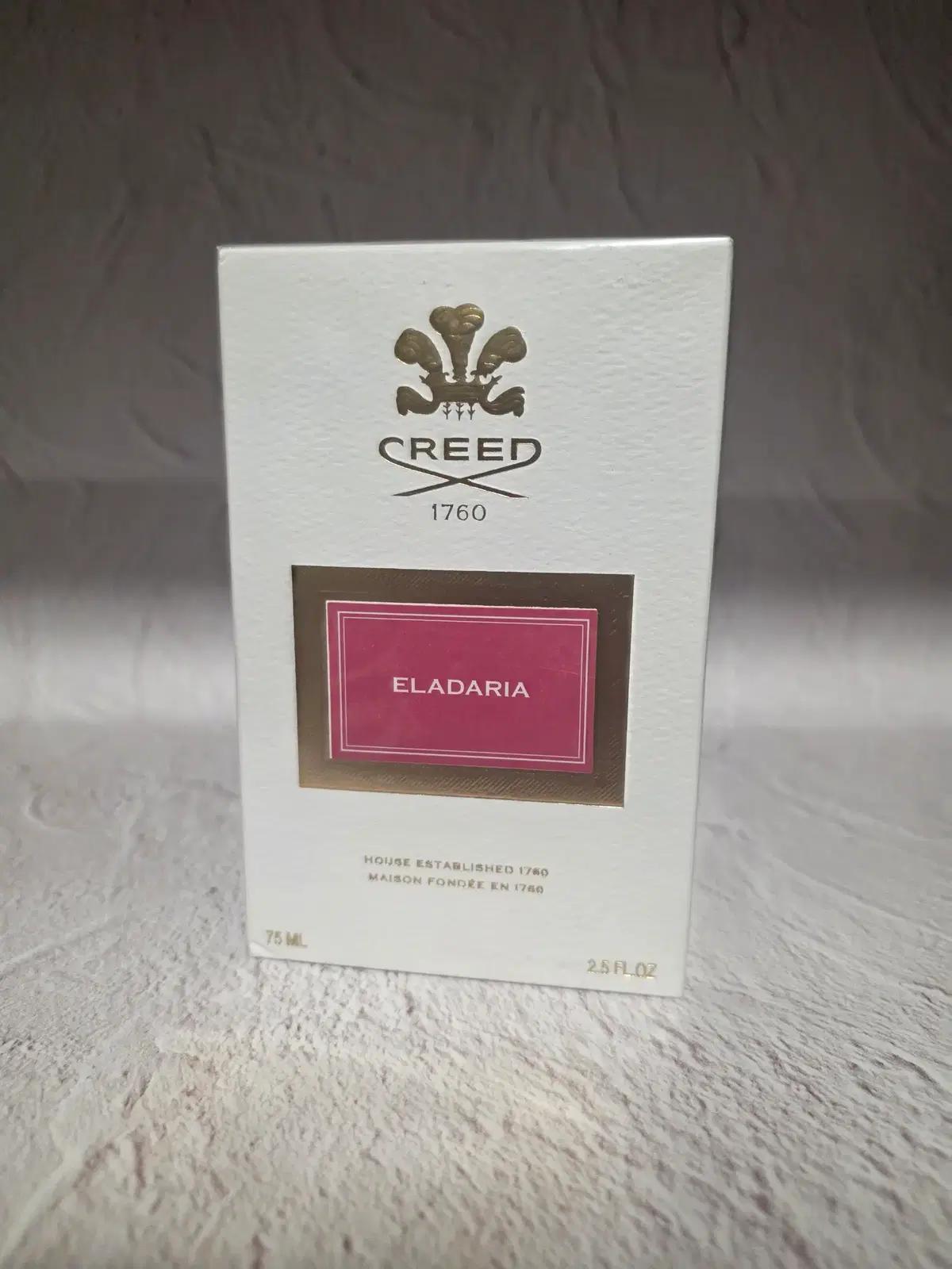 크리드 엘라다리아 75ml 무료배송 쇼핑백 공병 샘플 증정