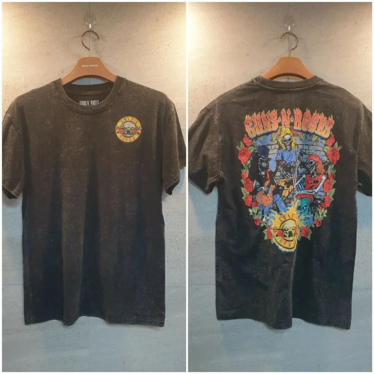Guns N' Roses 오피셜 굿즈. 티셔츠. 미착.