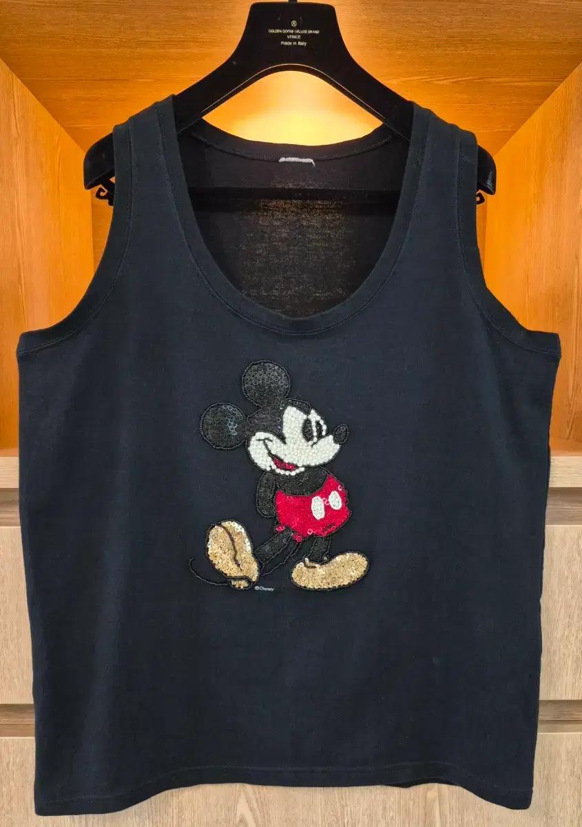 Mickey Mouse Spangled & Beaded Tank