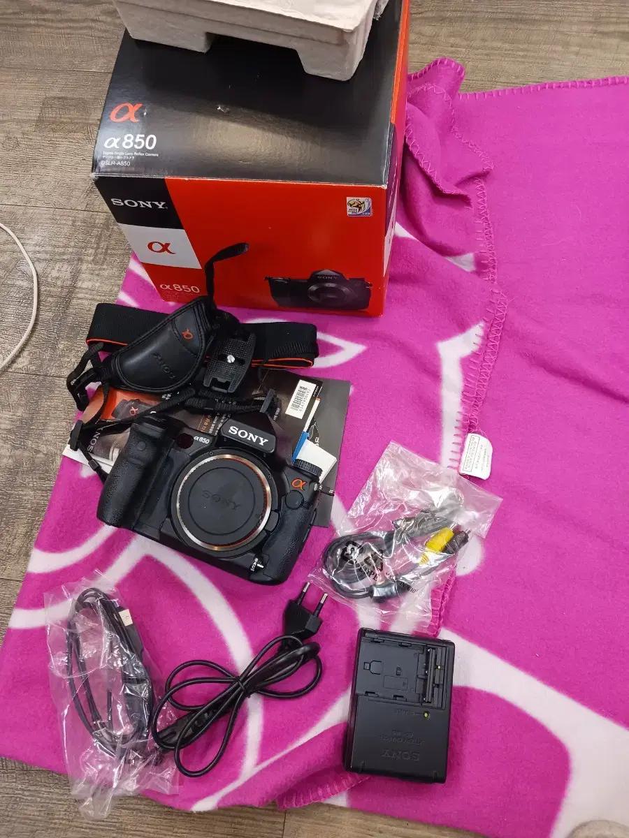 소장용 소니 A850  DSLR  박스셋