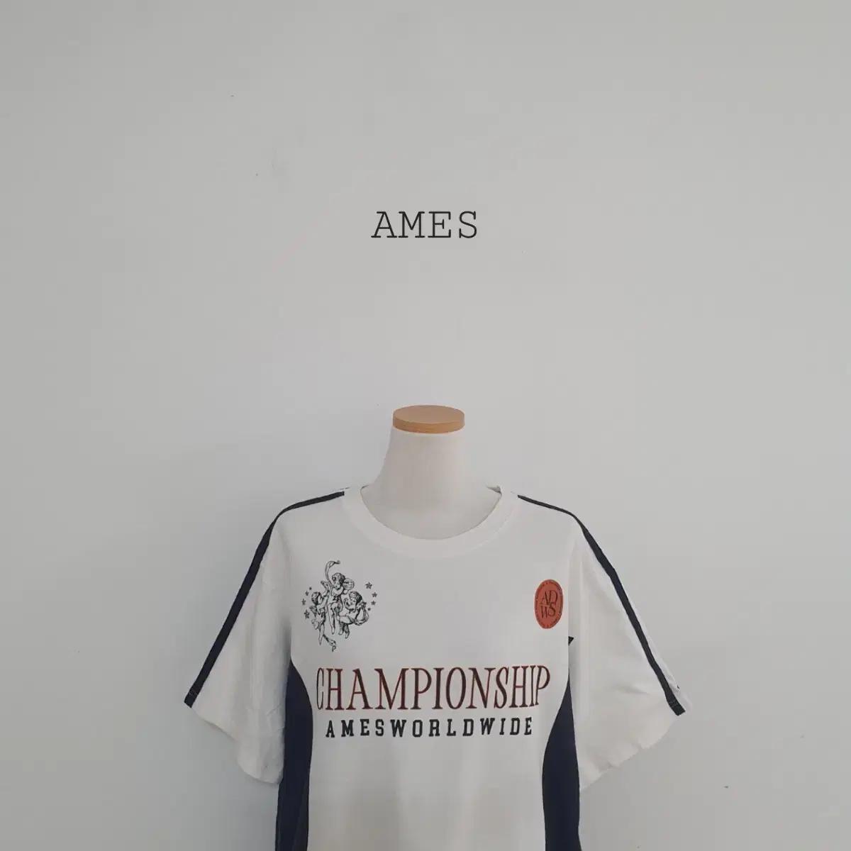 No.26040808 AMES 아메스 월드와이드 반팔 티셔츠