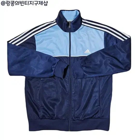 아디다스 빈티지 스트릿 빅로고 져지 자켓
