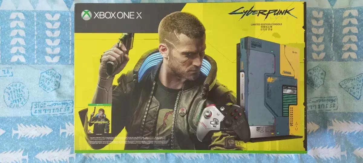 XBOX ONE X 사이버펑크 한정판 미개봉