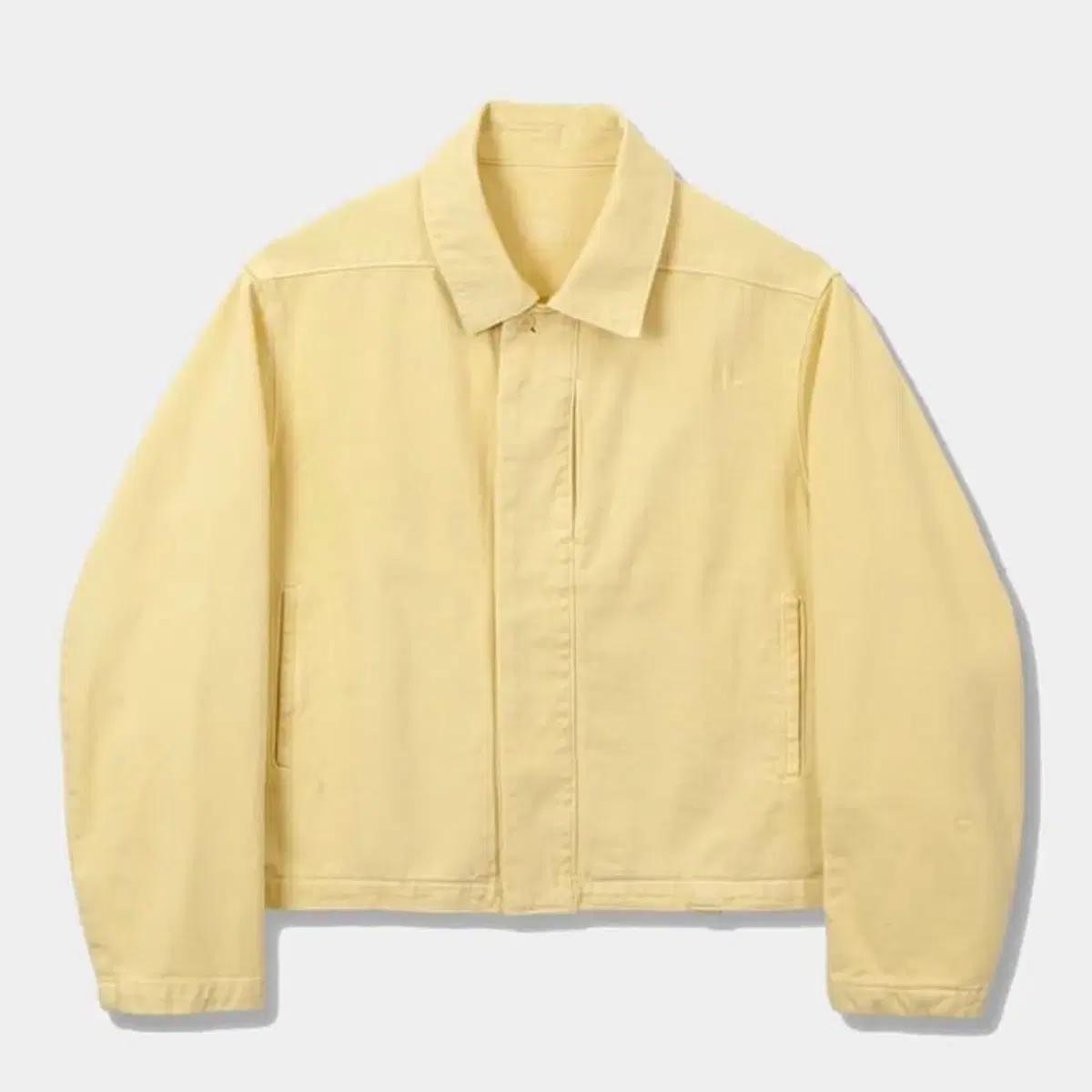 [EE] GARMENT DYED BLOUSON / L.Yellow (M)
