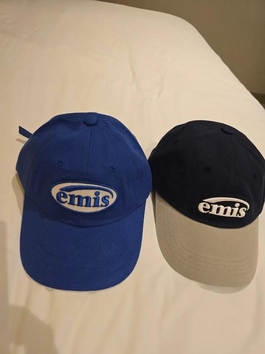 emis 이미스 볼캡 모자 블루/네이비.개당가격