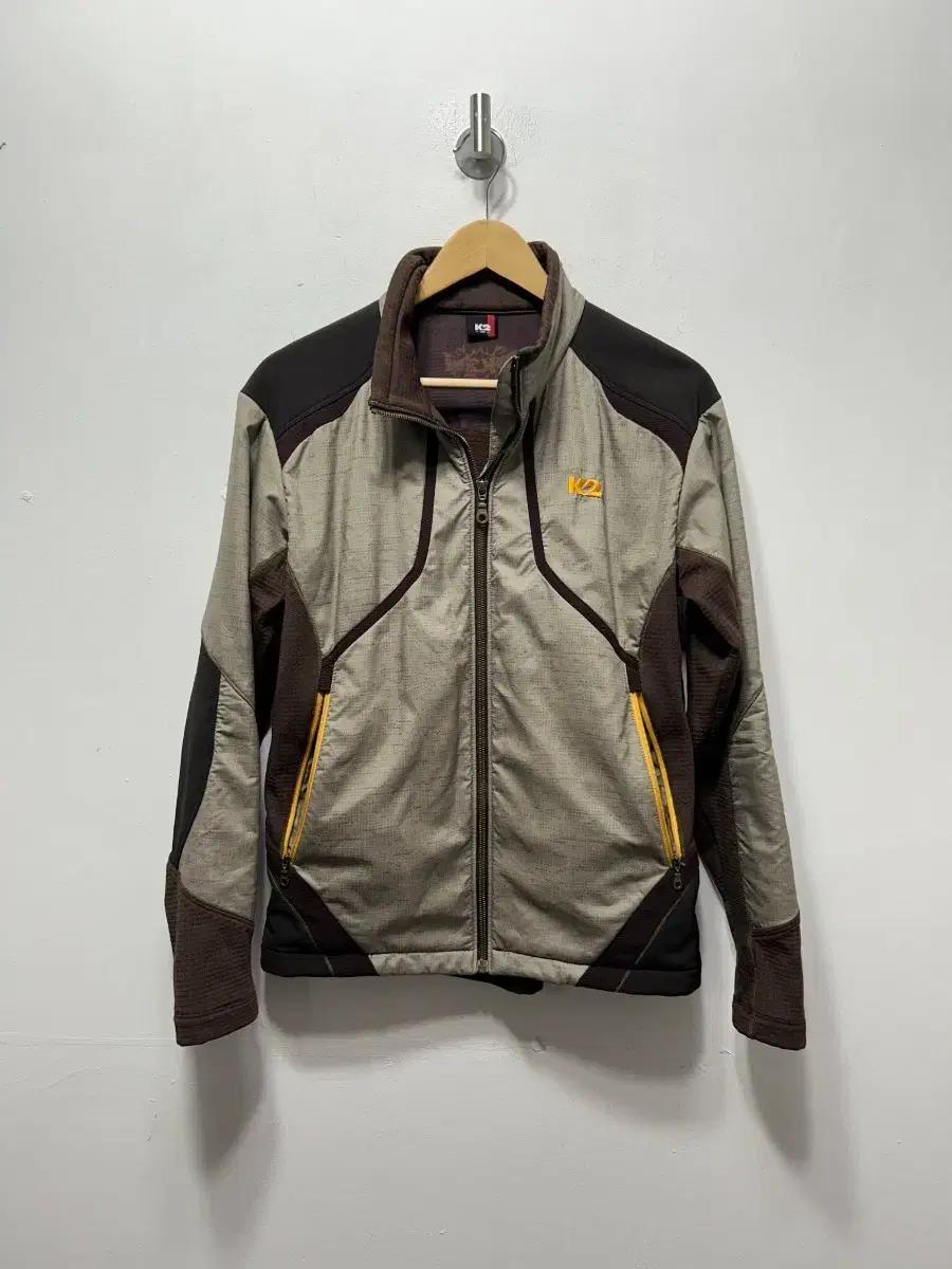 K2 바람막이 자켓 브라운 배색 L