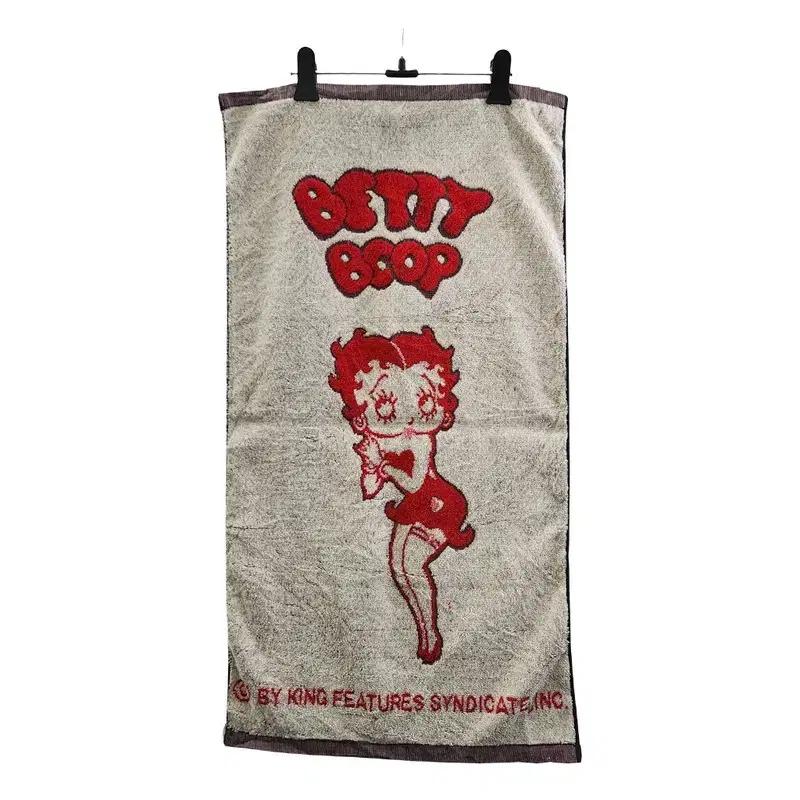 BETTY BOOP 베티붑 키치 프린팅 타올  MADE IN JAPAN
