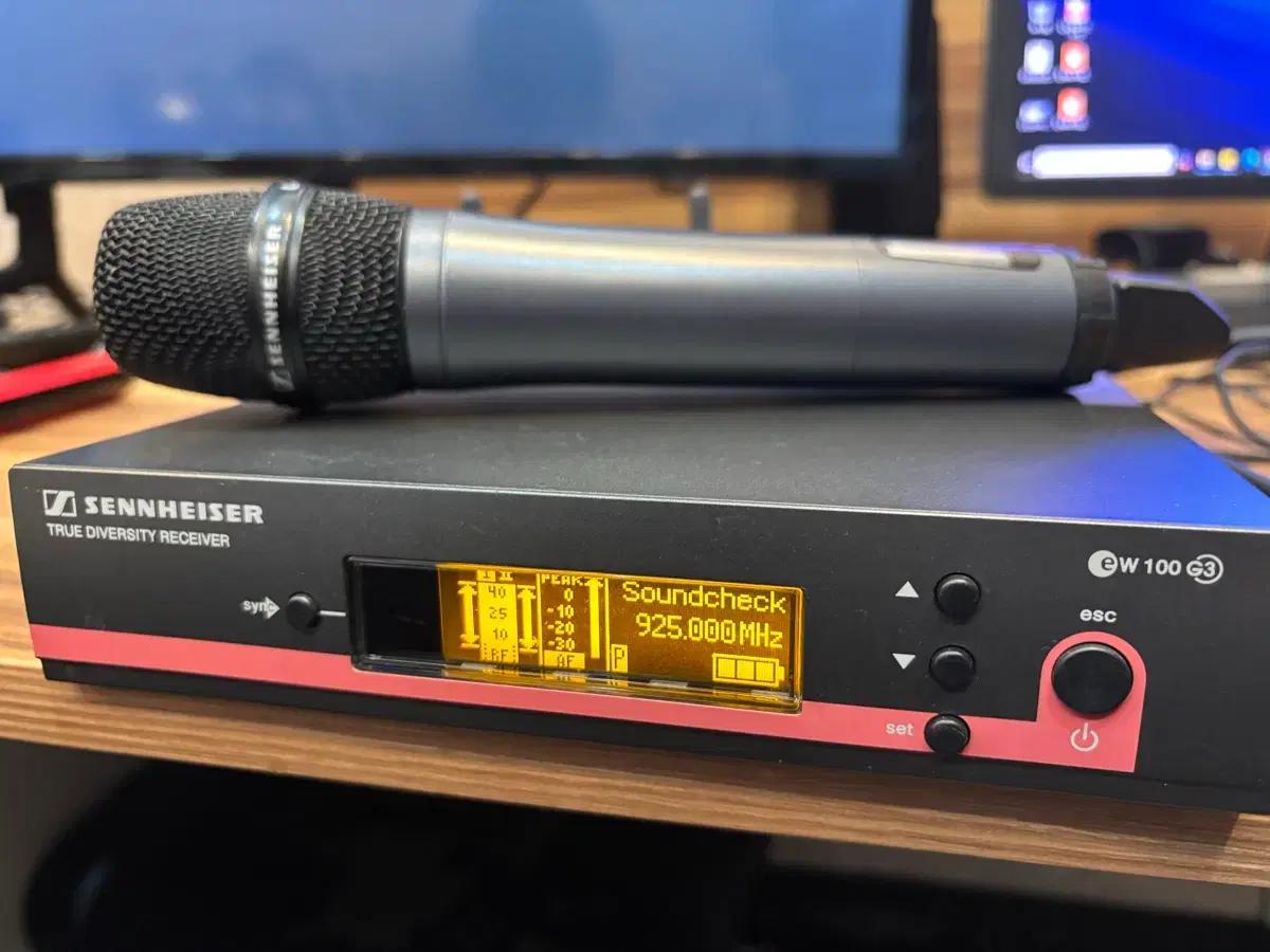 젠하이저 EW100 G3 무선마이크 세트