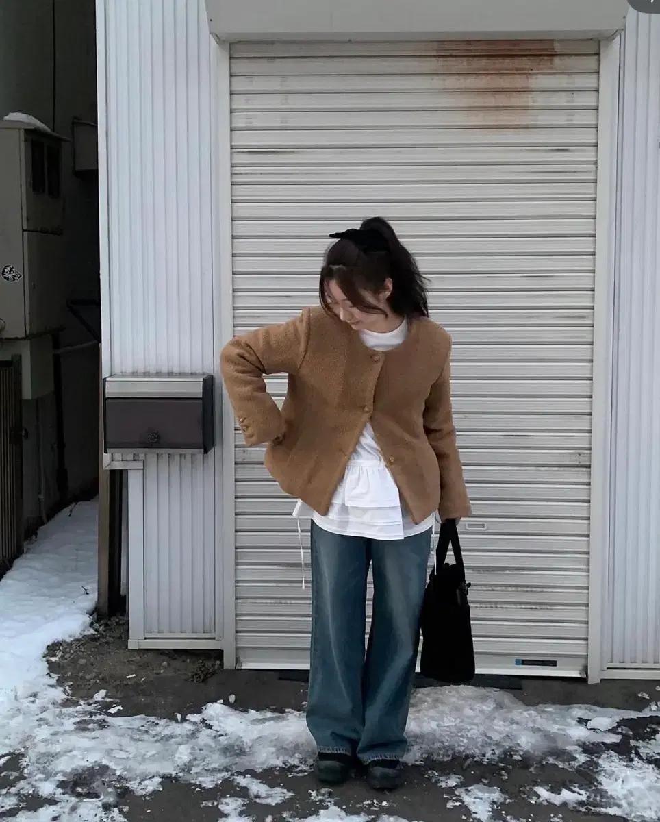 바이무드 러프데님 Rough Denim s사이즈 [deep blue]