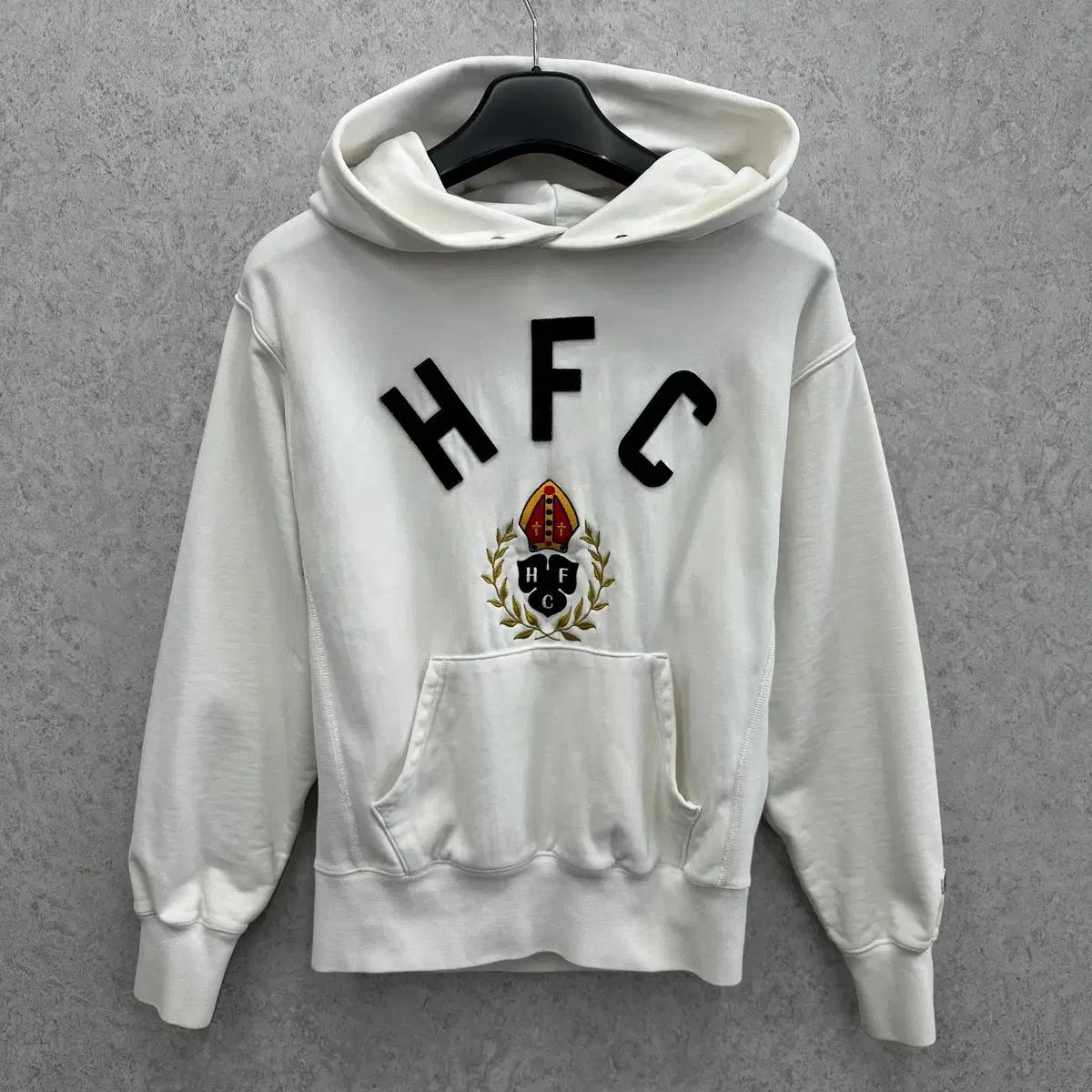90 헤리티지플로스 HFC 10주년 여자 루즈핏 후드티