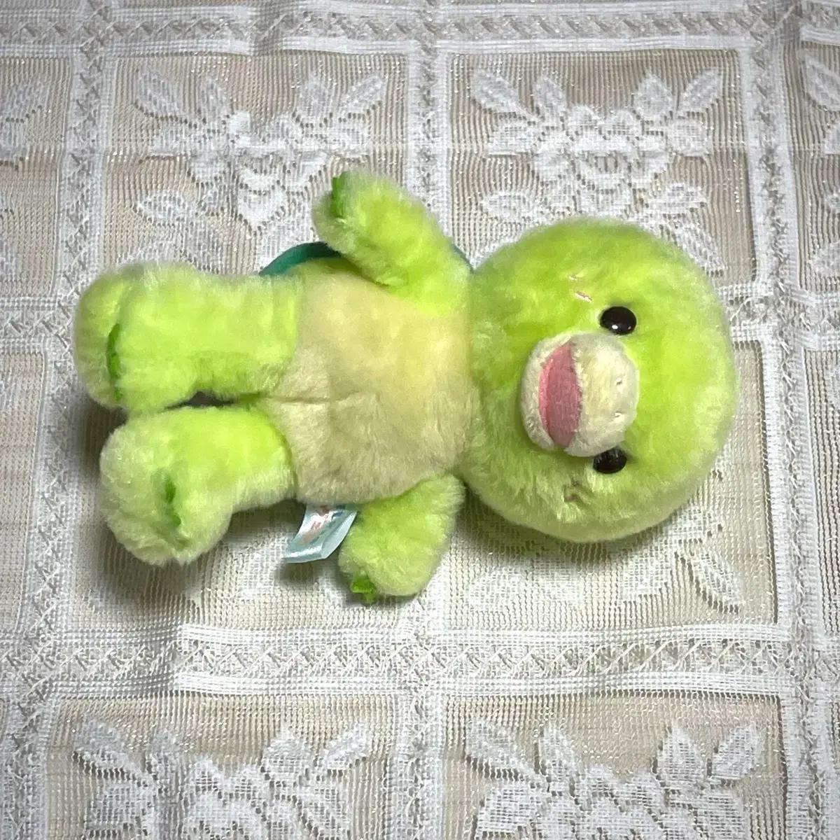 재팬 어뮤즈 거북이 베루 정품 인형 마스코트 스트랩 키링 고전 빈티지