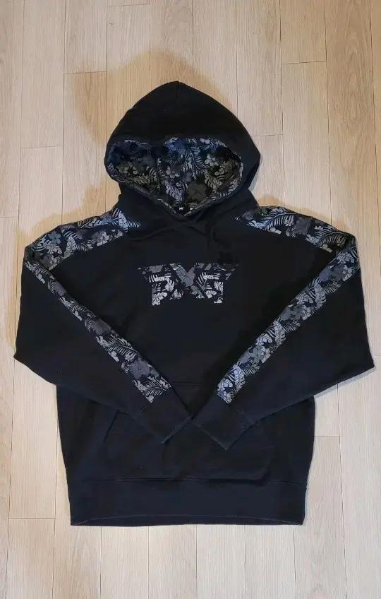 PXG 플로럴 프린트 블랙 후드티 105 미국정품