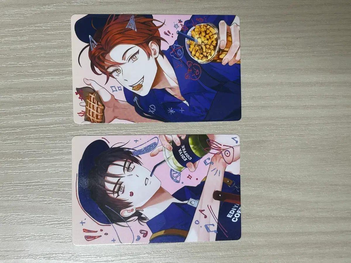 이디야 데못죽 콜라보 포토카드