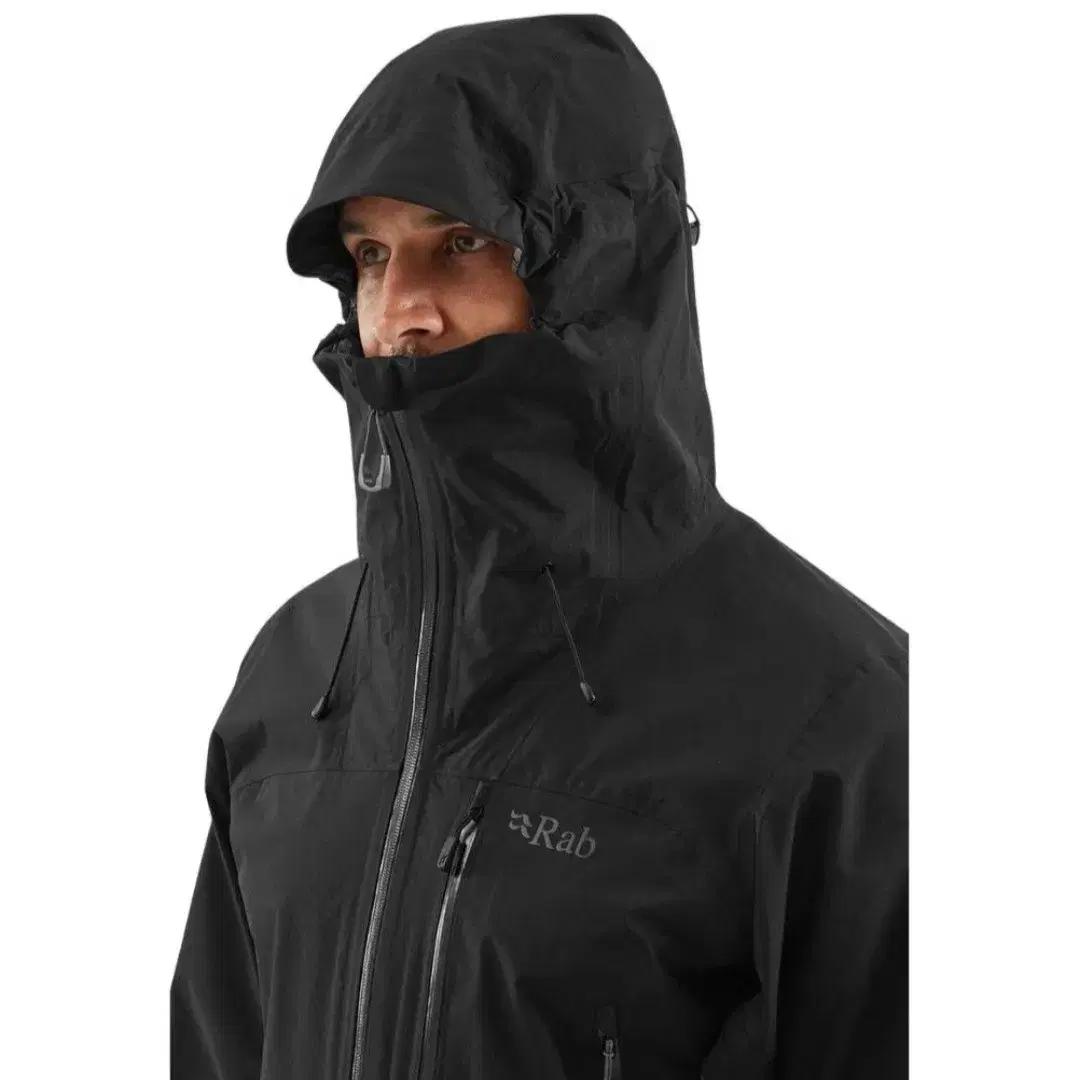 Rab 다운포어 마운틴 바람막이 자켓 블랙 Xl 새상품