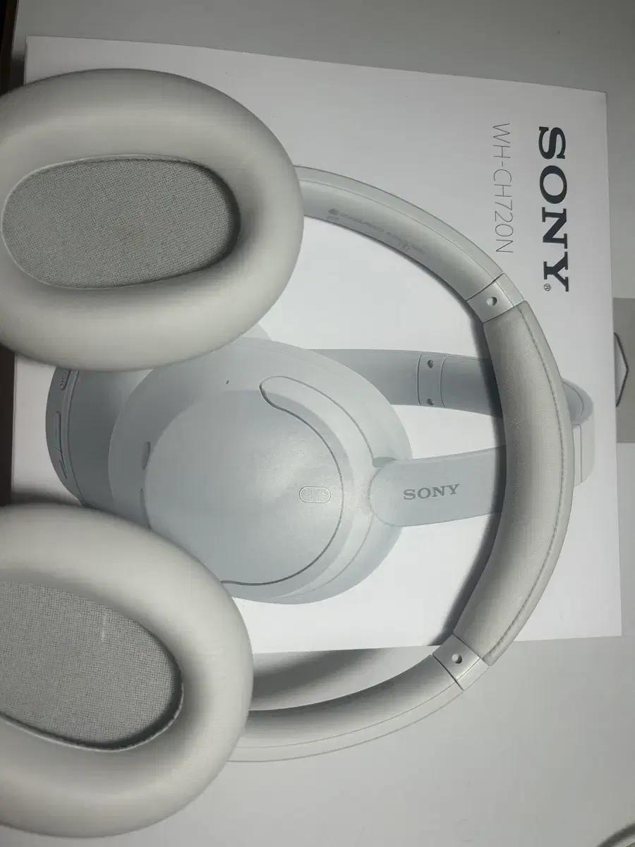 SONY WH-CH720N 화이트 소니 헤드폰, 헤드셋