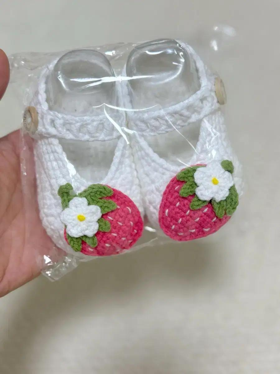 택포) 넘넘 귀여운 임신선물 신생아 딸기 토끼 강아지 신발 3종 개당