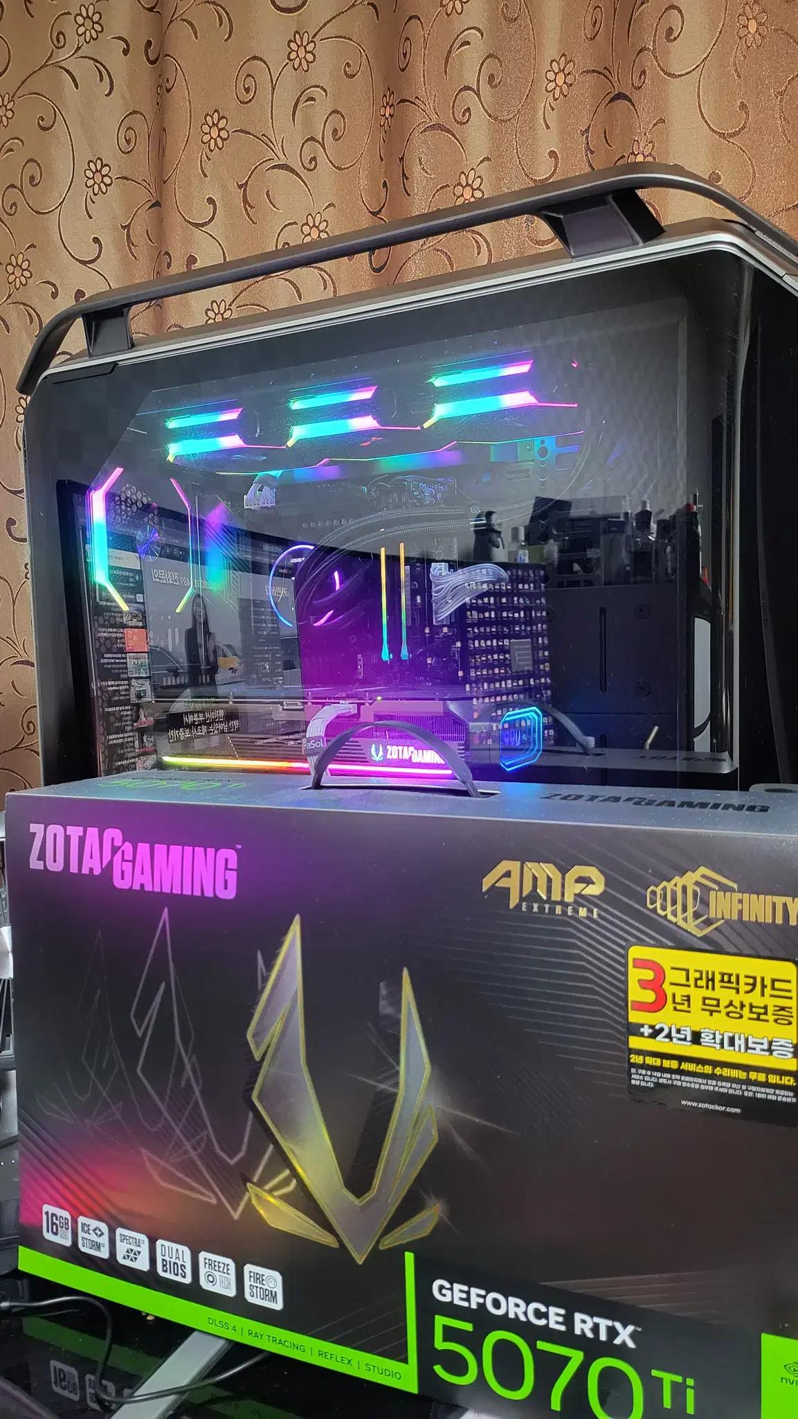 ZOTAC GAMING 지포스 RTX 5070 Ti AMP EXTREME