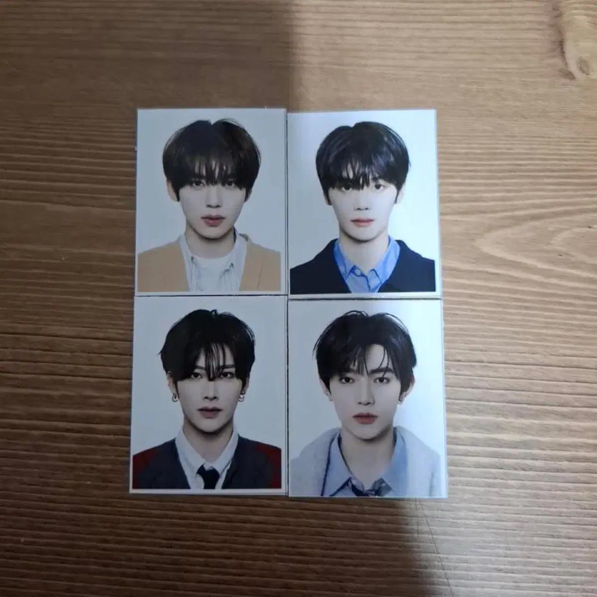 앤더블 제베원 하오 유진 규빈 리키 네컷증사 세트 양도