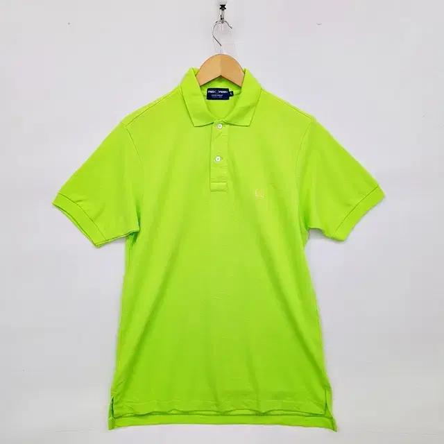FRED PERRY 티셔츠 형광그린 남성용