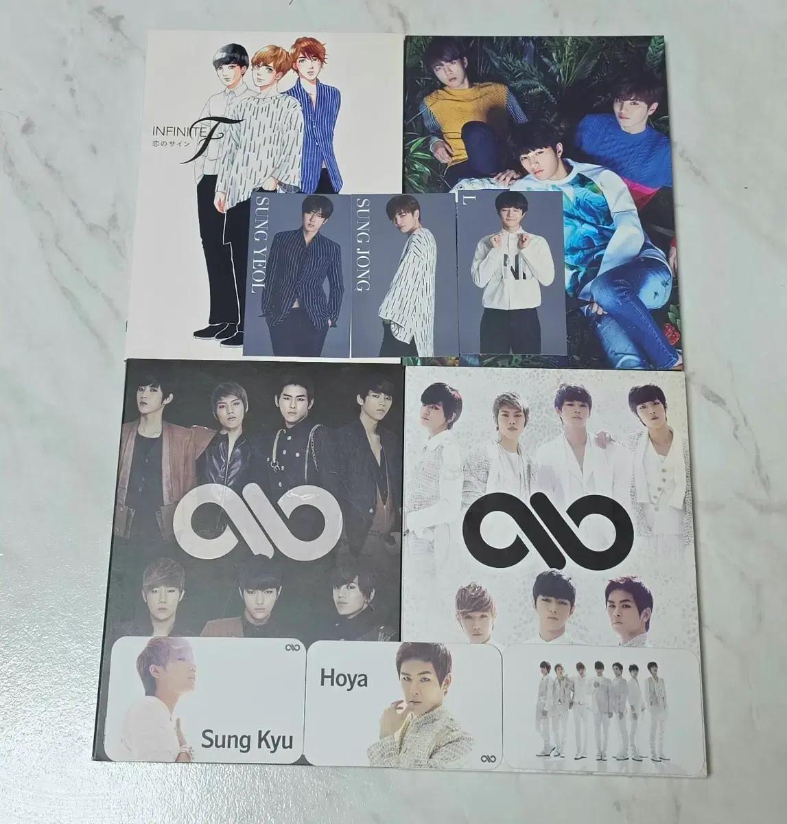 인피니트 일본 앨범 비티디 BTD 가슴이 뛴다 코이노사인 초회한정반 포카