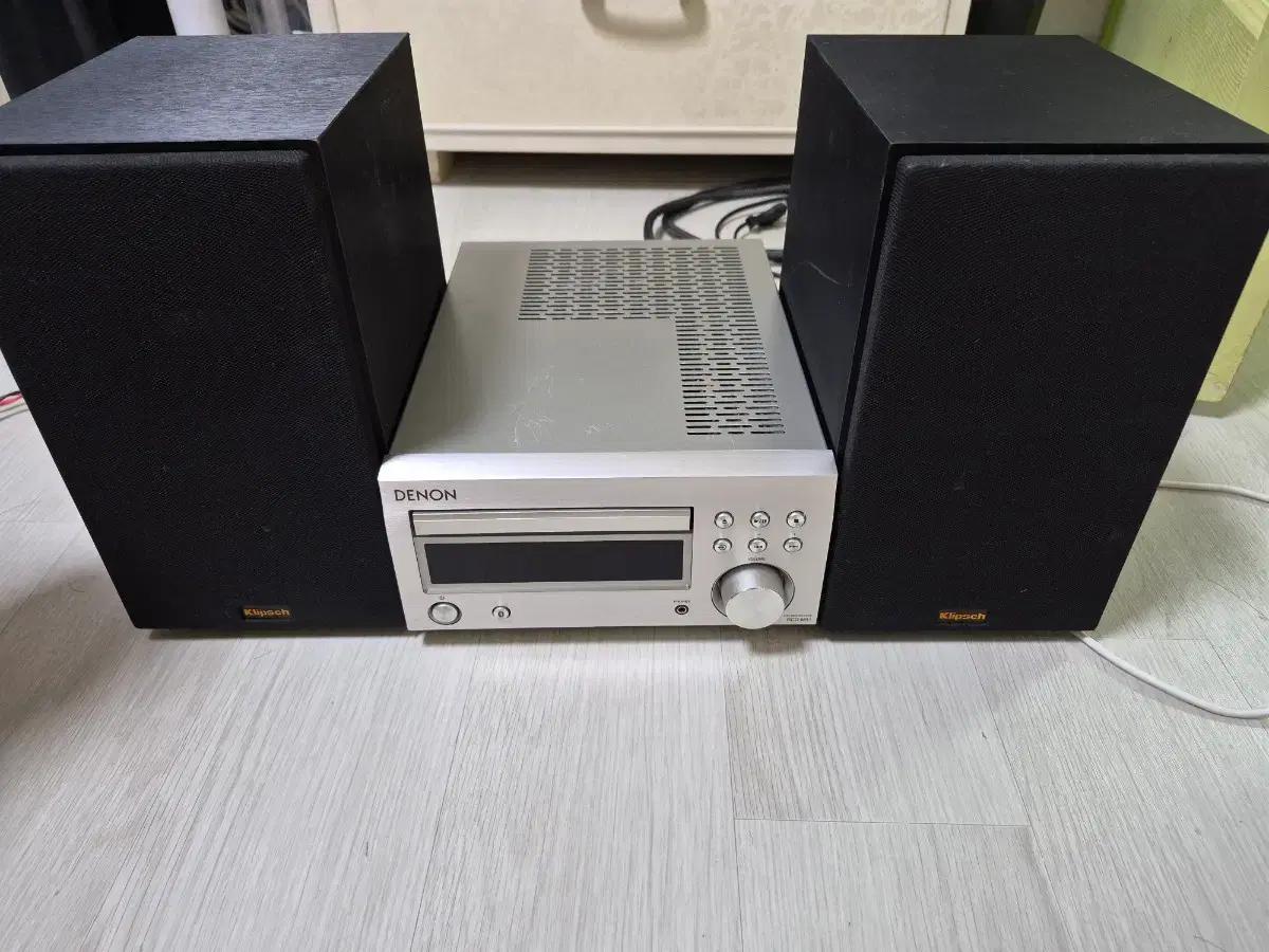 데논(Denon) RCD-M41 + 클립쉬 R-14M