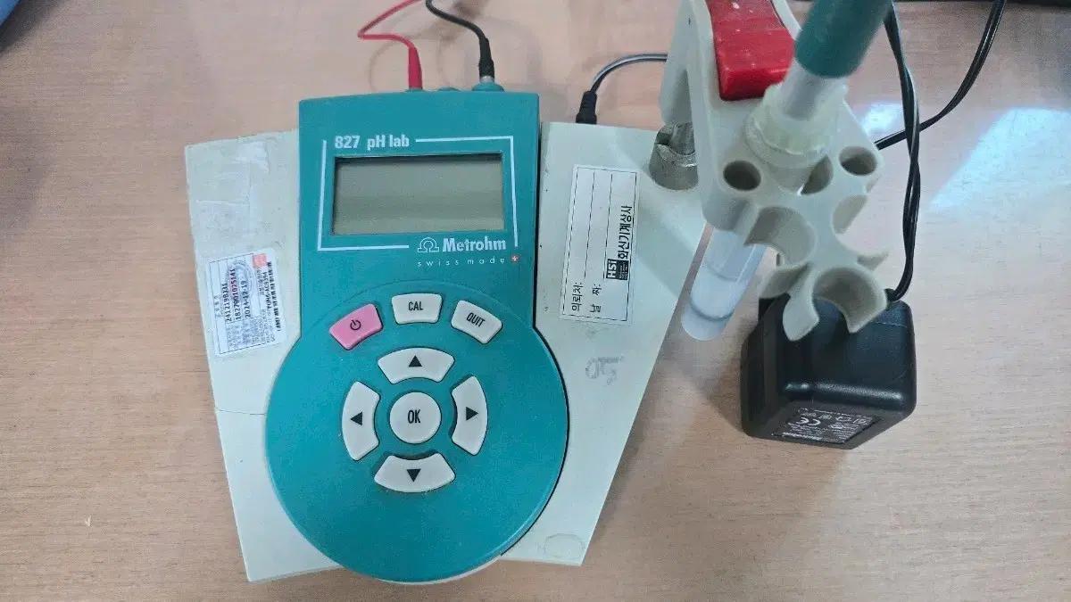 pH meter Metrohm827 pH lab