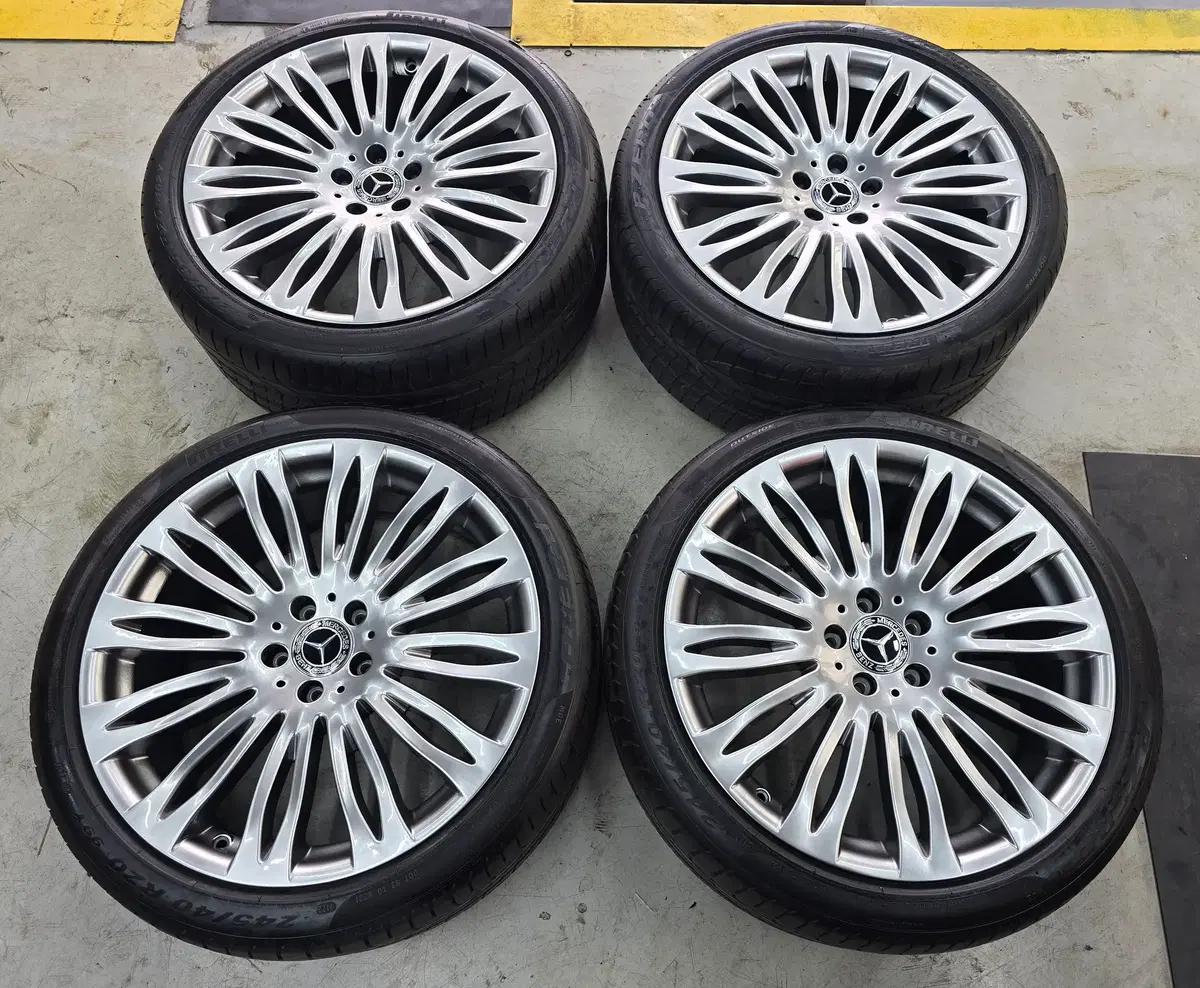 벤츠 S클래스 W222 S560 마이바흐 20인치 휠타이어