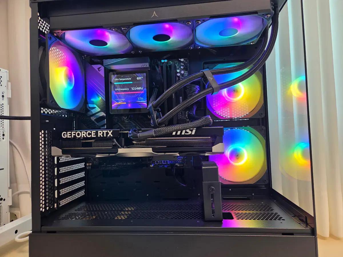 9800x3d, b850m wifi, rtx 5080 초고사양 본체
