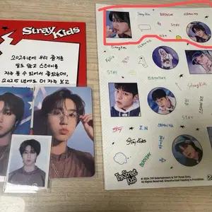 스키즈 2025 시그 한 분철 세트 예사 특전 포함