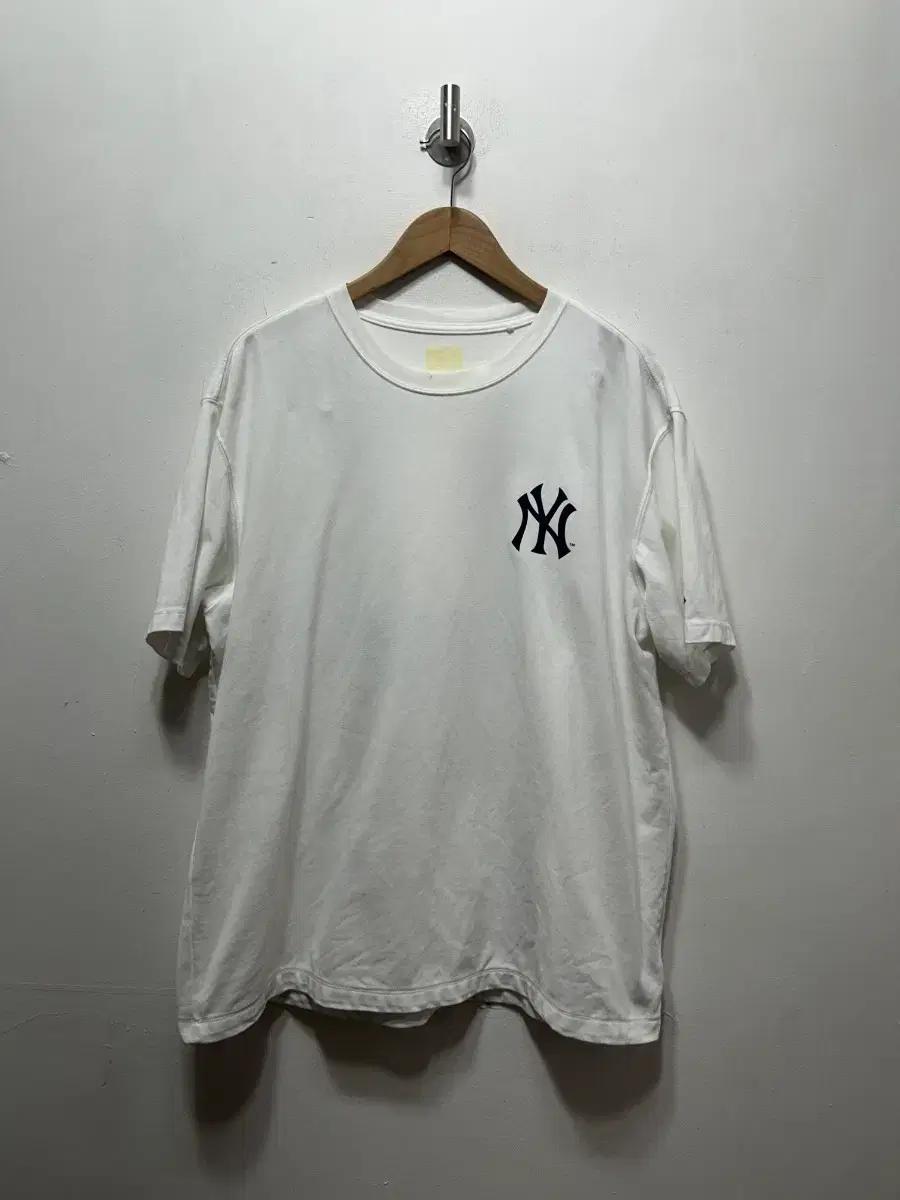 MLB 뉴욕 양키스 반팔 티셔츠 화이트 110사이즈