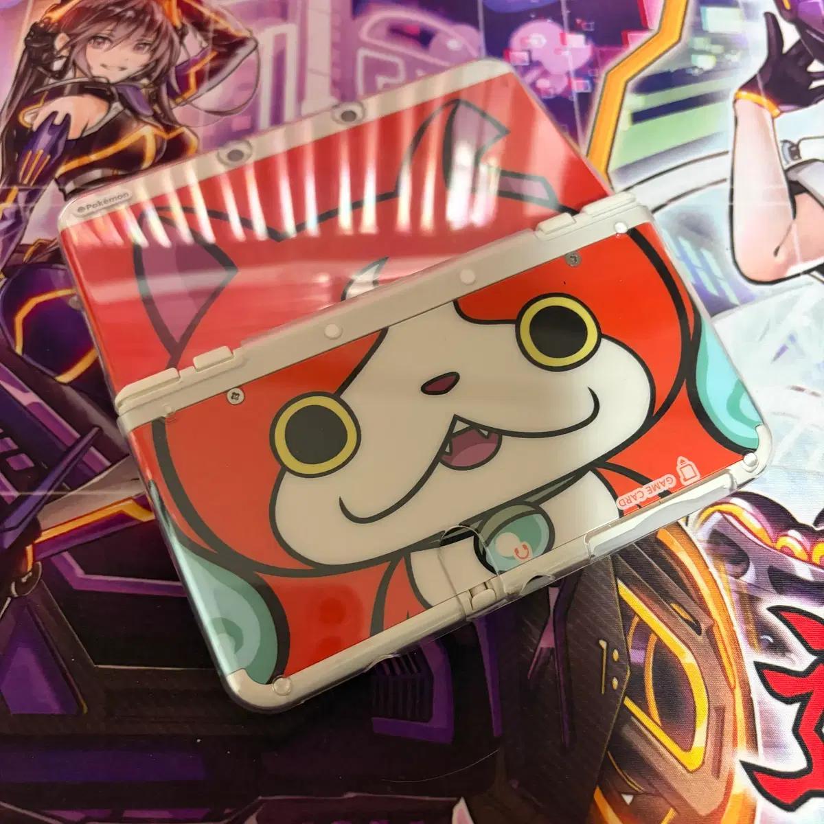 뉴 닌텐도 3DS 지바냥 에디션 게임기