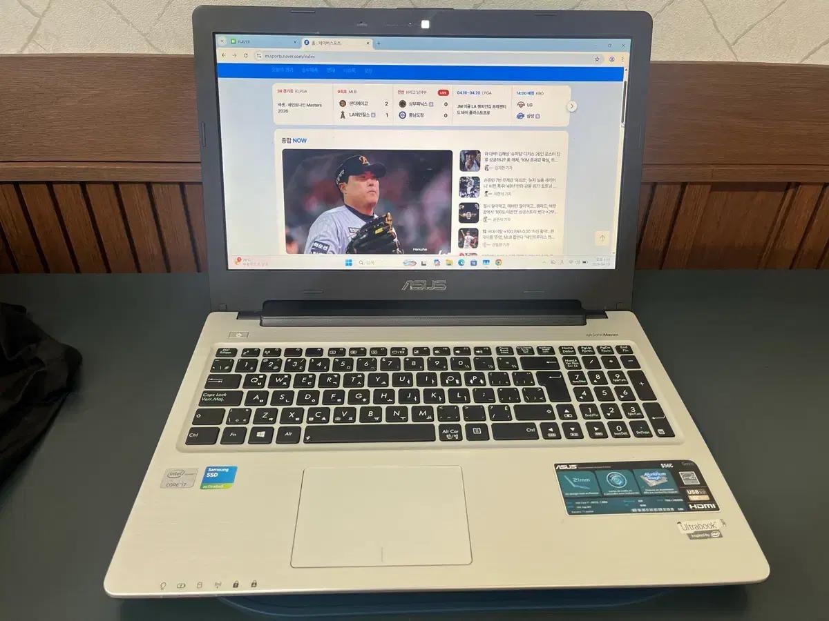 ASUS I7 3세대 15.6 슬림 노트북 120G/8G