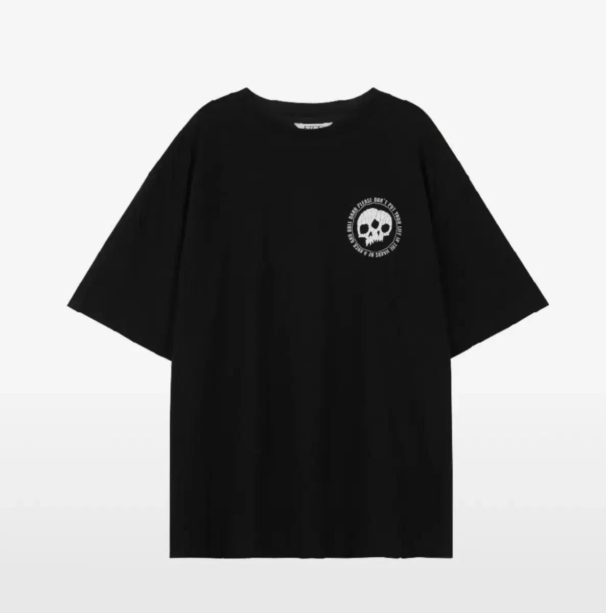 ETCE TWIN T-SHIRT 해골 트윈 반팔티 L
