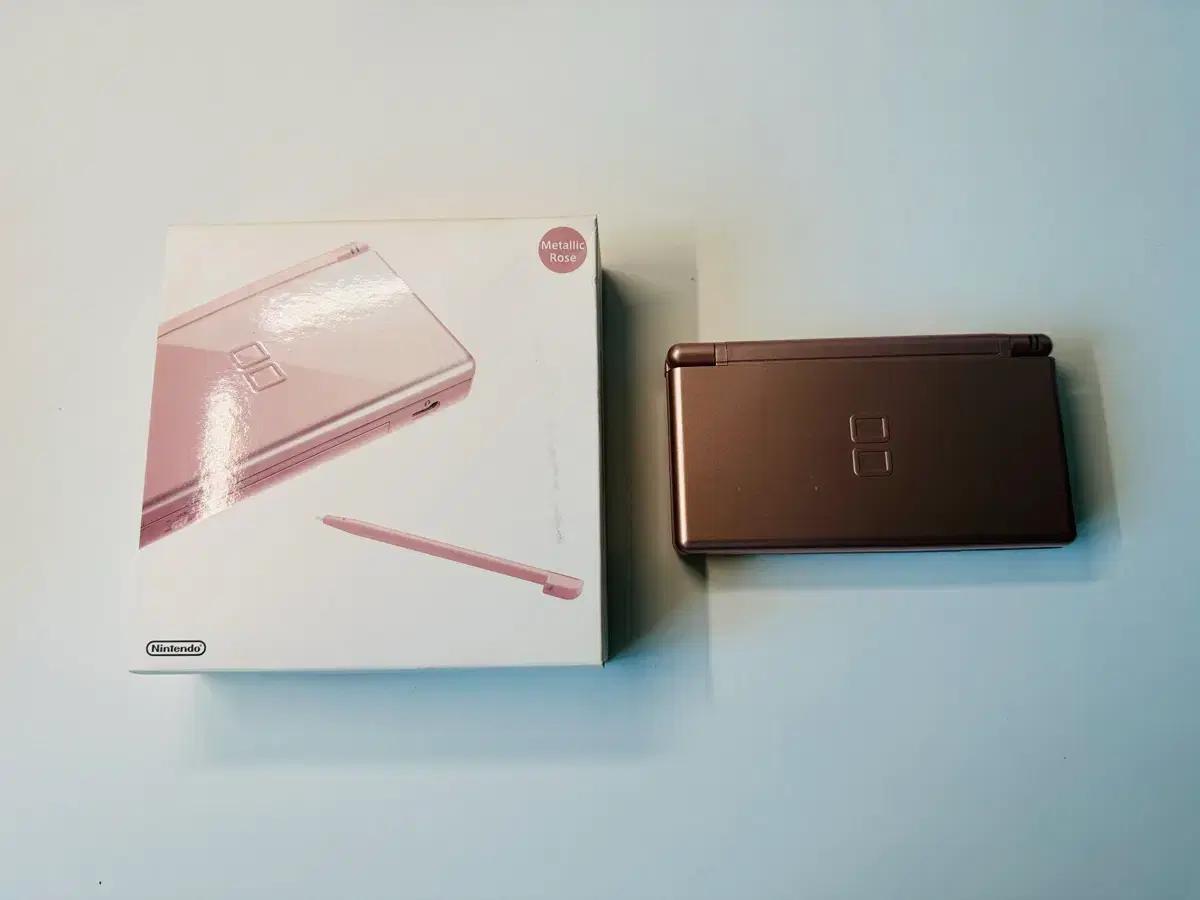닌텐도 DS Lite DSL 메탈릭로즈 일판 풀박스 판매 (3DS)