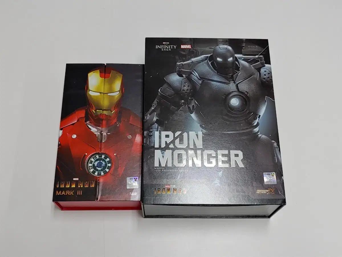 ZD TOYS 아이언맨1 MK3&아이언몽거
