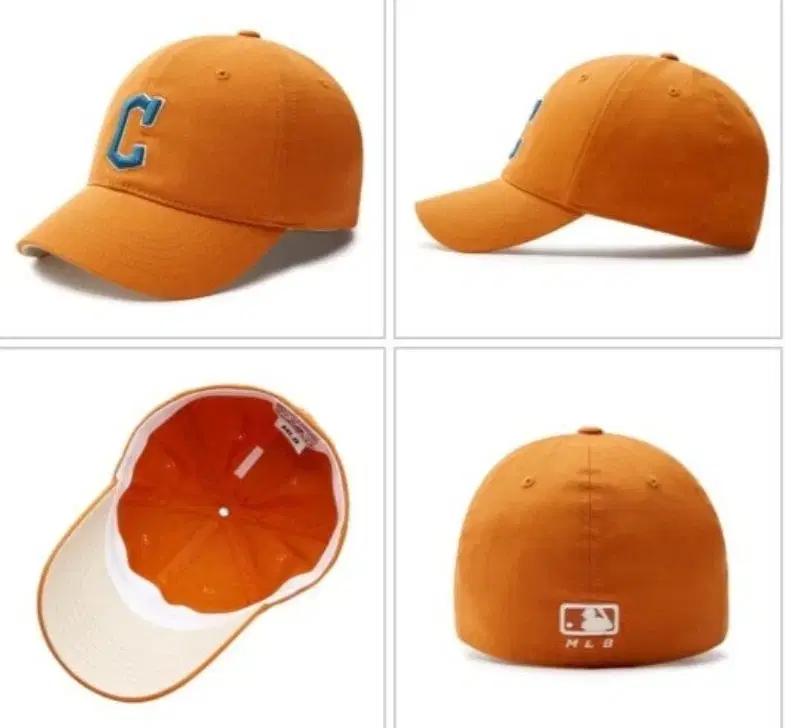 MLB 뉴필더 언스트럭쳐 볼캡 오렌지 59