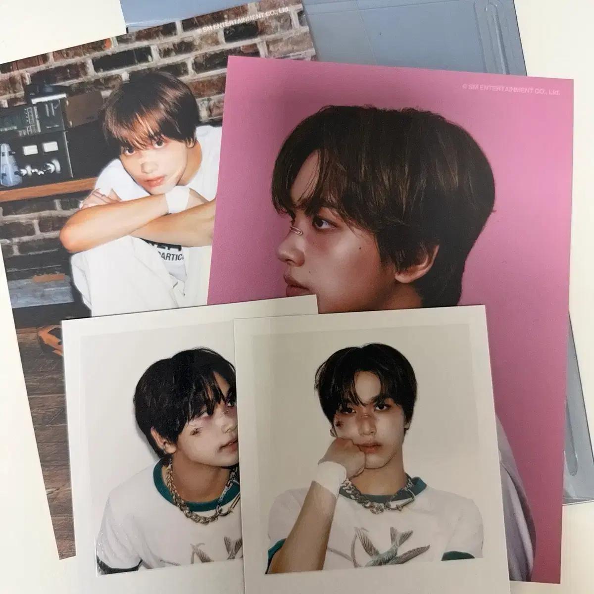 엔시티 해찬 시그포토팩 & 시그 네컷 스티커 양도