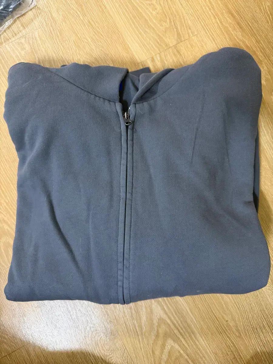 Yeezy Gap 후드 집업 XL 다크그레이