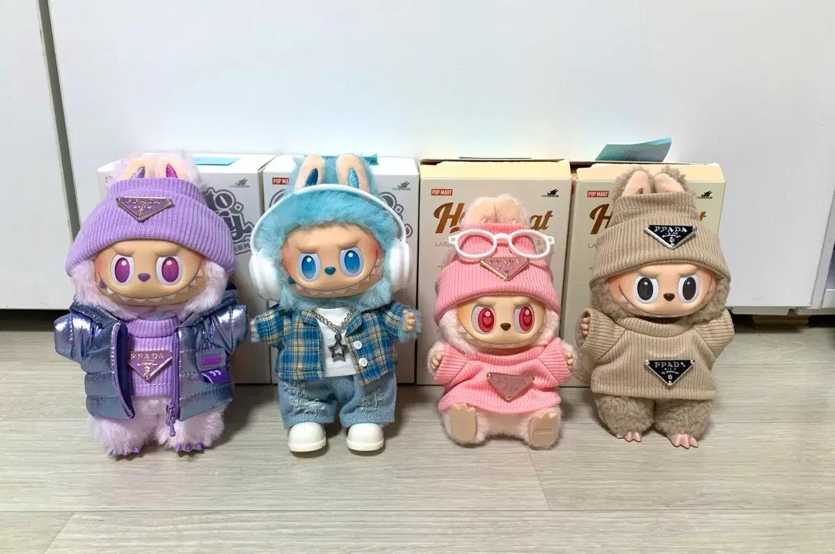 팝마트 라부부 마카롱 하이라이트 나랑놀자 4종 세트